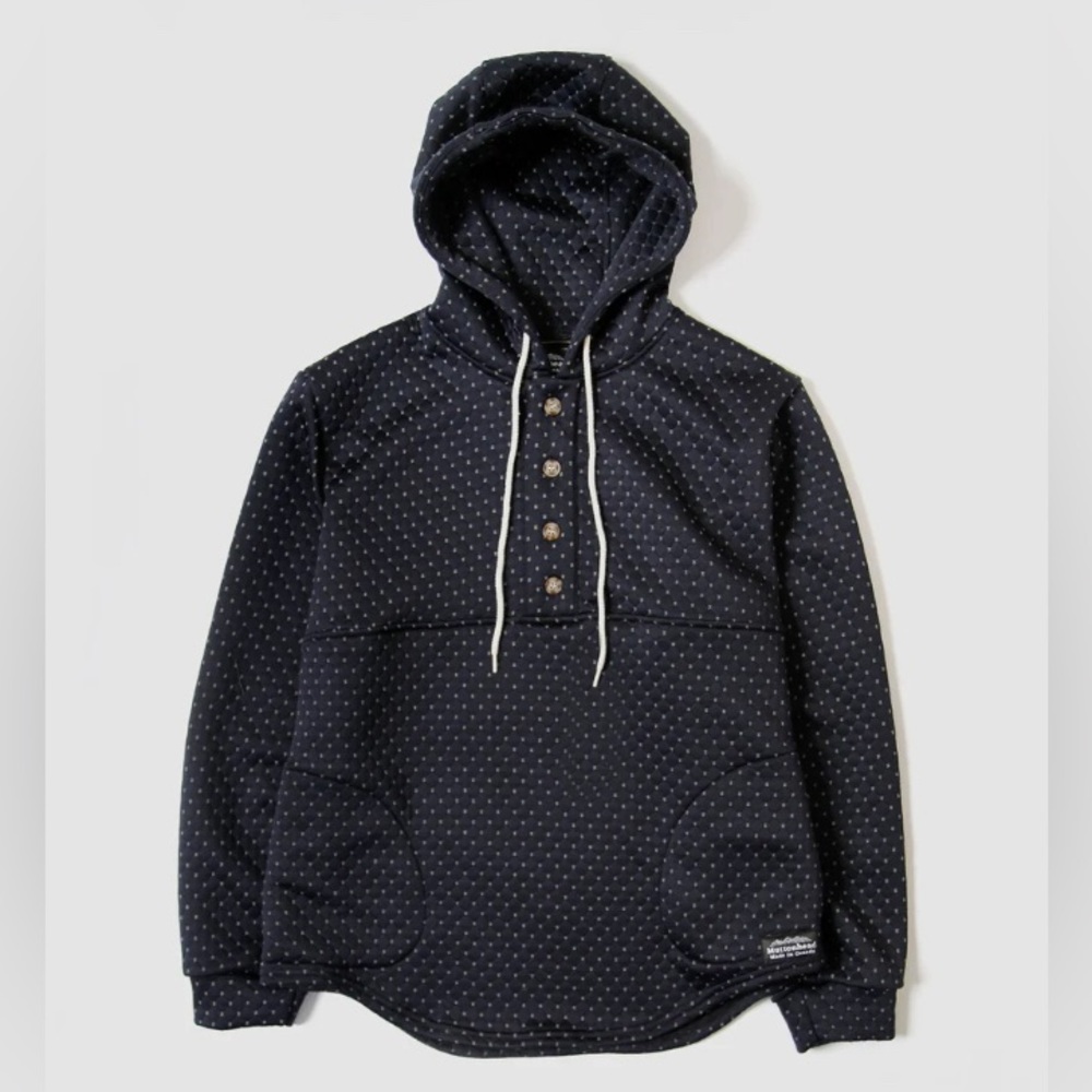Muttonhead quilted camping hoodie xs